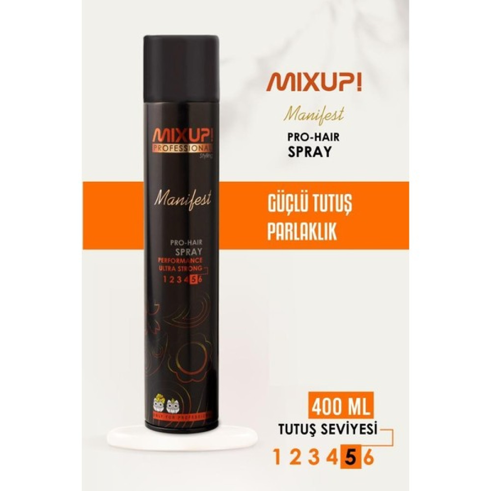 Mixup Mixup! Manifest Güçlü Tutuş Saç Spreyi 400ml - 1 Saç Şekillendirici Krem Fiyatı