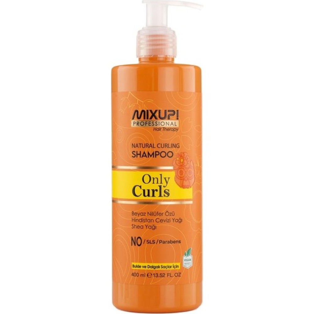 Mixup Only Curls Bukleli ve Dalgalı Saçlar Için Şampuan 400 ml Şampuan ve Saç Kremi Fiyatı