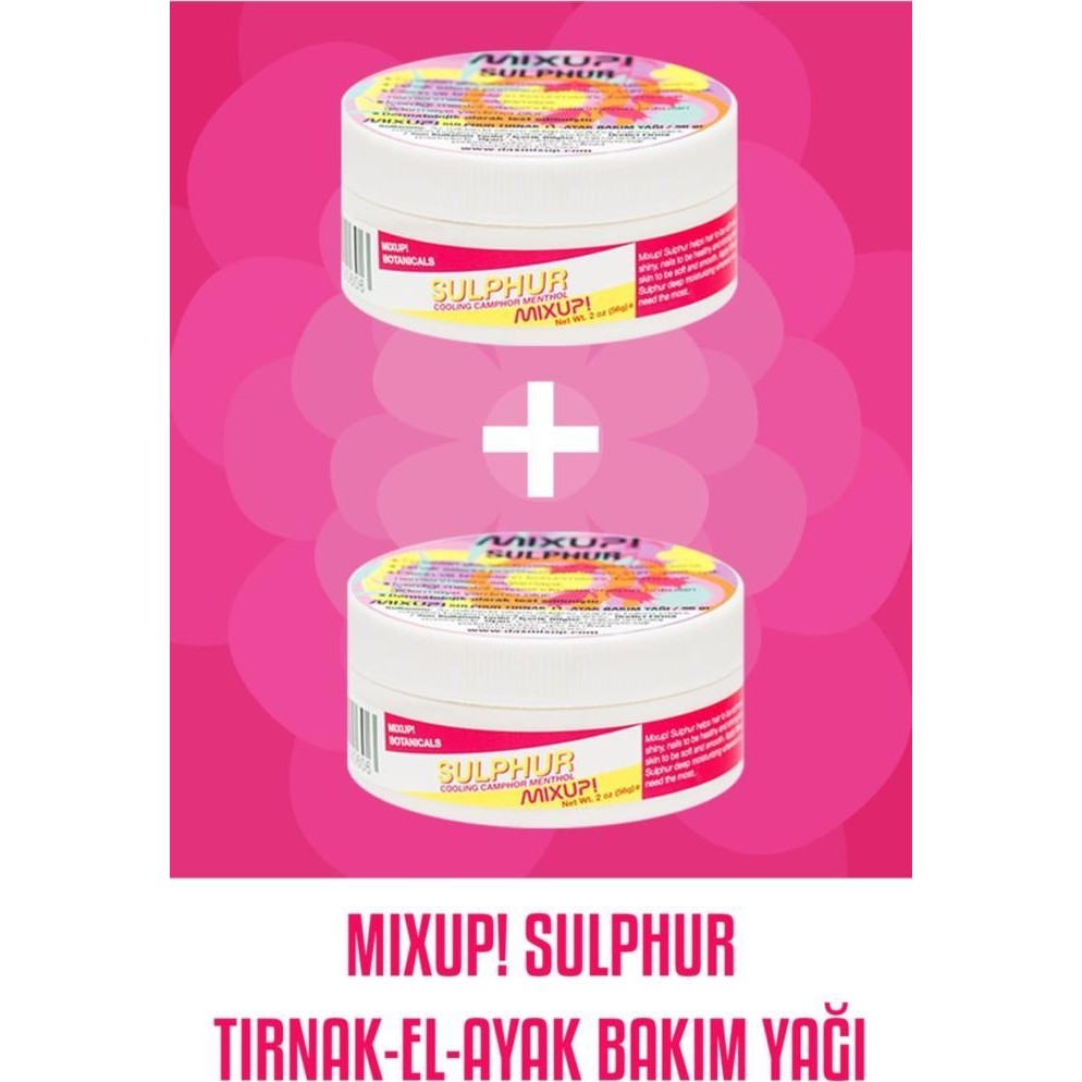 Mixup Sülfürlü Tırnak Bakım Yağı - Vitamin Takviyeli Kütikül Yumuşatıcı, 56 gr, 2'li Set, Bitkisel Yağ ile Şeffaf Tırnak Sağlığı Çamaşır Yıkama Fiyatı