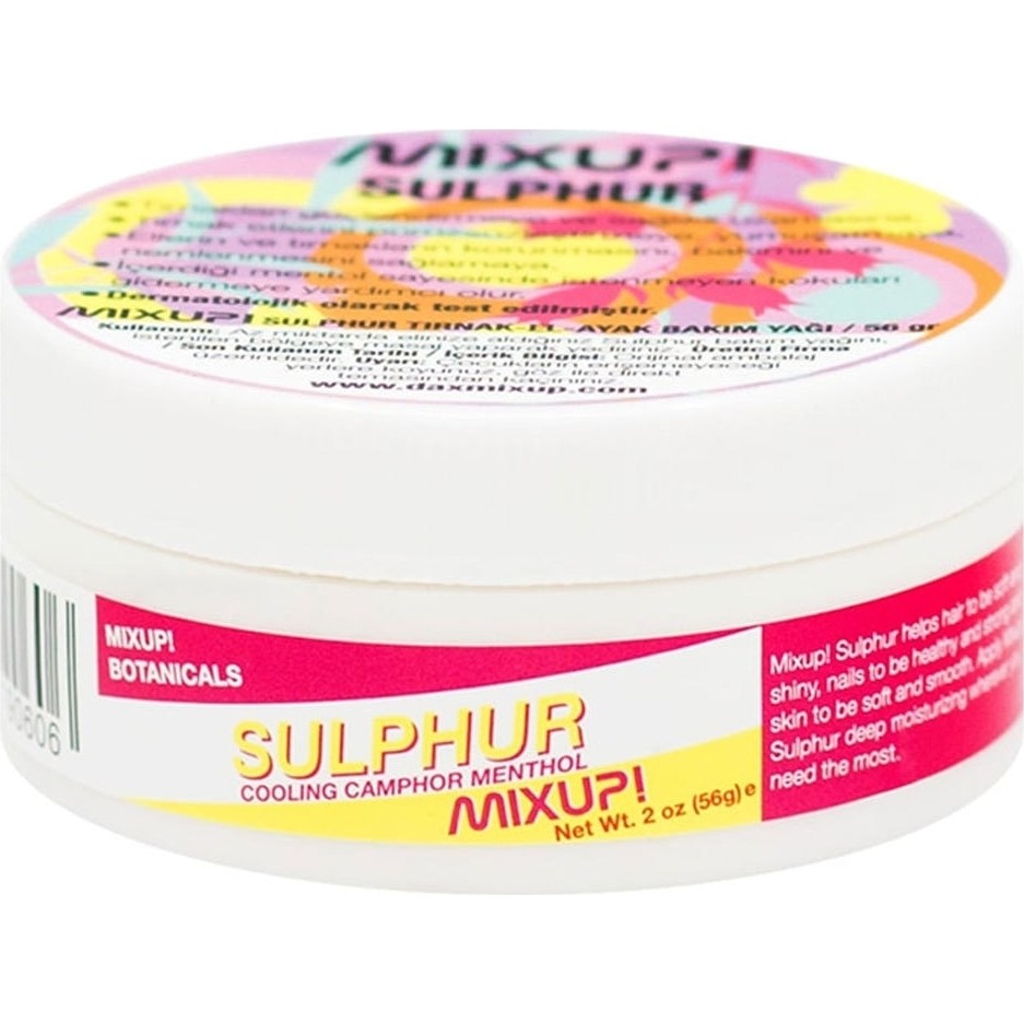 Mixup Sulphur 56 G 8681153190606 Tırnak Bakım Yağı Shea Yağı ve Vitamin E Takviyesiyle Güçlendirir Diğer Fiyatı