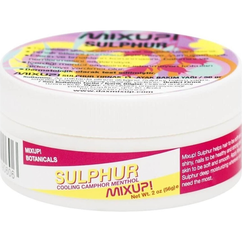 Mixup Sulphur 56 gr El Tırnak Bakım Yağı Sağlıklı Uzama İçin Yumuşatıcı ve Koruyucu Çamaşır Yıkama Fiyatı