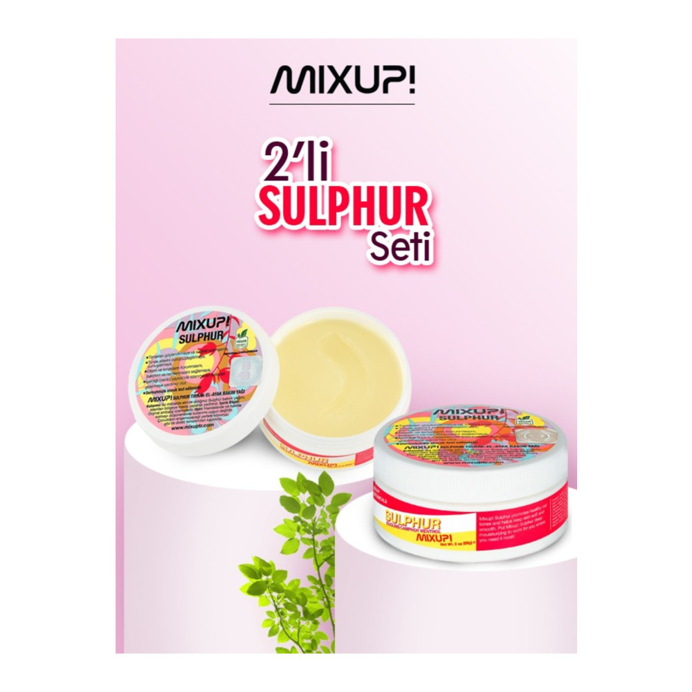 Mixup Sulphur - Tırnak Bakım Yağı 56 G X 2li Set Tırnak Bakımı Fiyatı