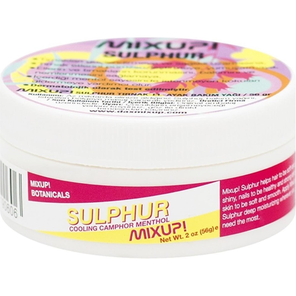 Mixup Sulphur Tırnak Bakım Yağı Renkli 56 g Yumuşatıcı Özellikli Hızlı Uzama İçin Çamaşır Yıkama Fiyatı