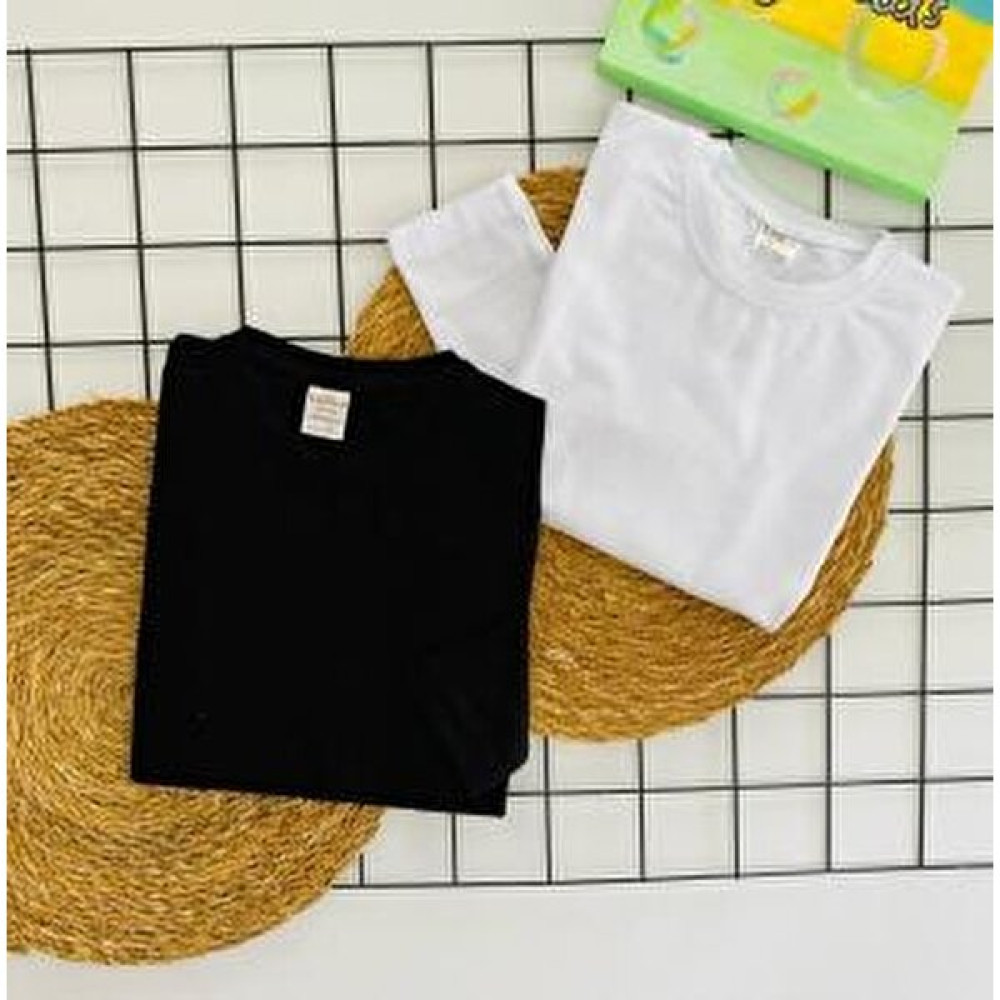 Miyakidsworld 2 Li Unisex (Kız-Erkek) Düz Pamuklu Basic Uzun Kollu Badi Siyah-Beyaz Kız Çocuk Body Fiyatı