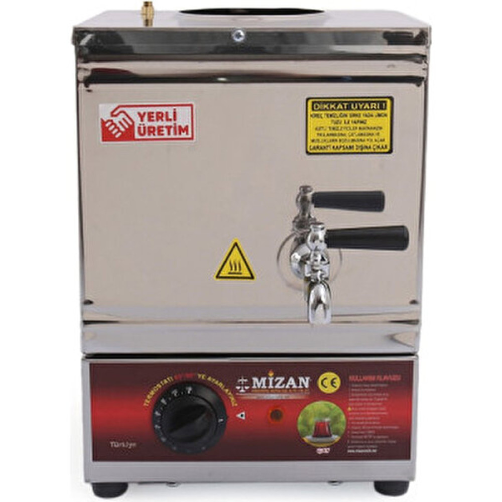 mizan 10 Litre Elektrikli Çay Kazanı & Kahveci Kazanı & Çay Ocağı C10 - Beyaz Çay Makineleri Fiyatı
