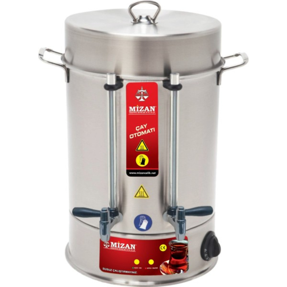 Mizan 250 Bardak 22 L Çay Makinası -Metal Musluklu Çay Otomatı - Inox Oto Boyaları Fiyatı