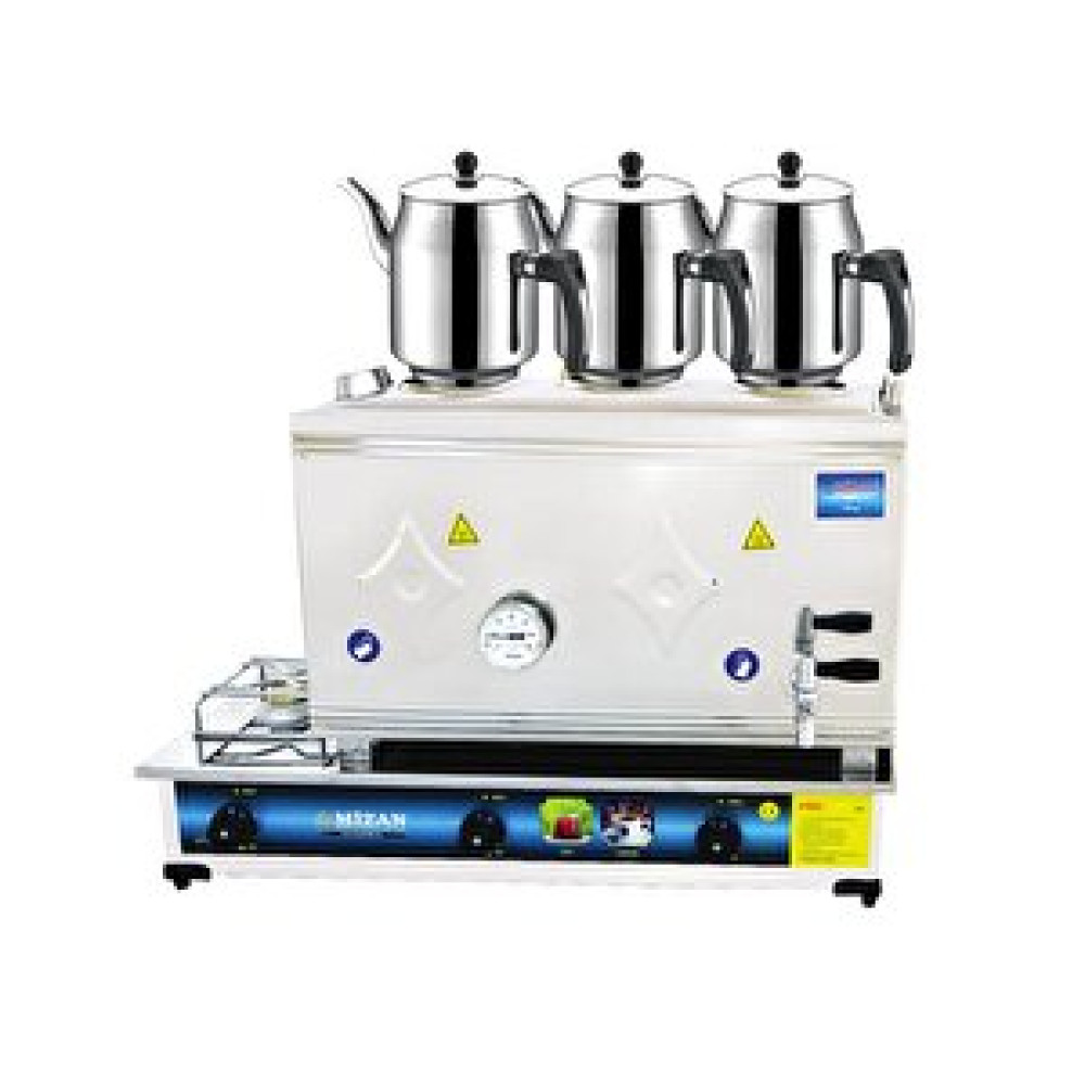 Mizan 60 Lık Doğalgazlı 40 Litre 3 Demlikli Çay Kazanı Demli̇k Hedi̇yeli̇ Mutfak Gereçleri Fiyatı
