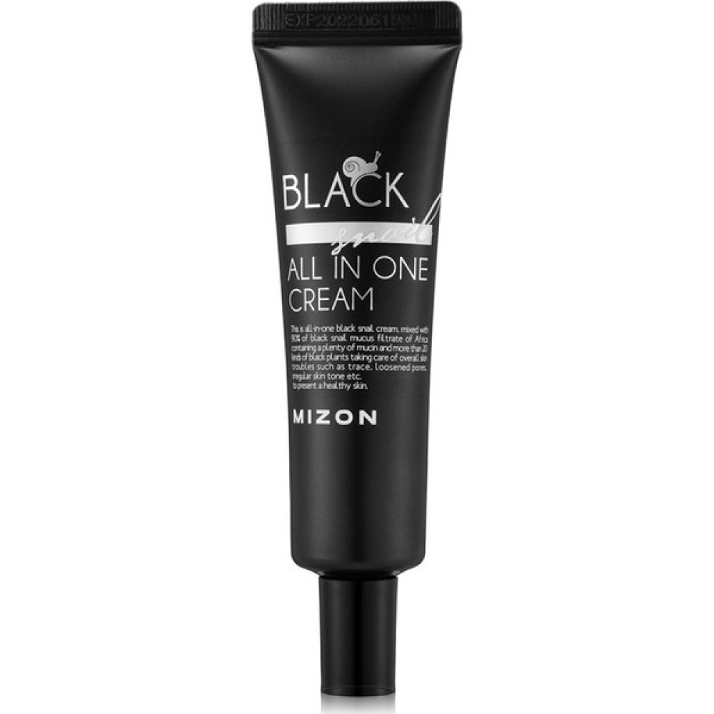 Mizon Black Snail All In One Cream Tube - Siyah Salyangoz Siyah Bitki Ekstreli Premium Bakım Kremi Nemlendiriciler Fiyatı