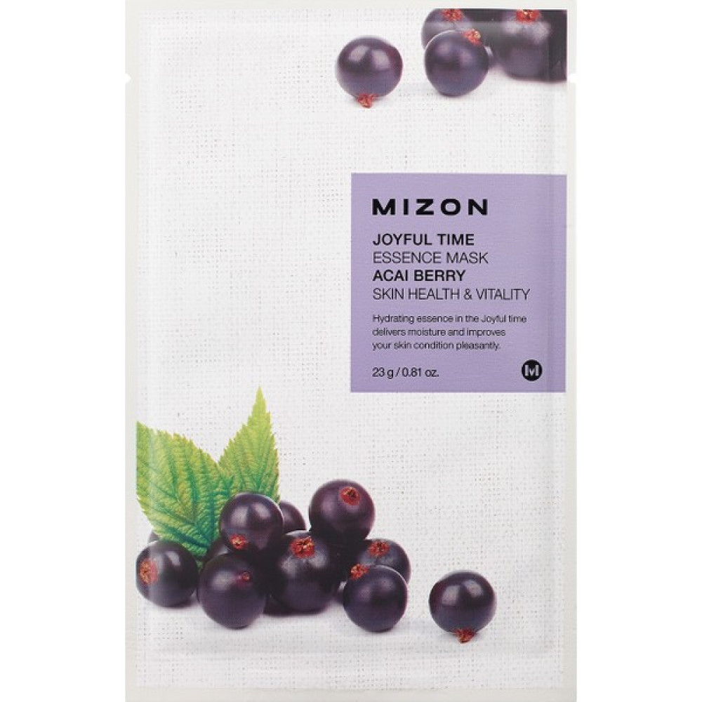 Mizon Joyful Time Essence Mask Acai Berry - Acai Üzümü Maskesi Maskeler Fiyatı