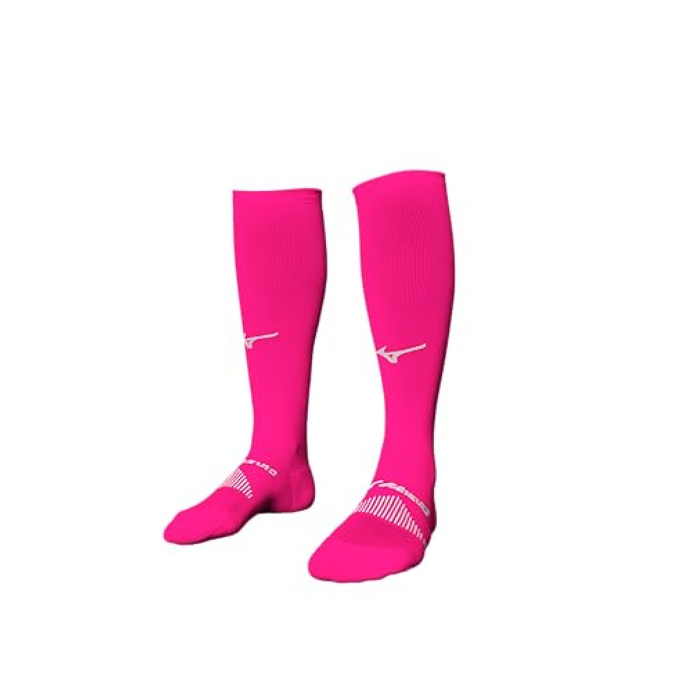 Mizuno Performance OTC Socks | Padded Athletic Socks | Shocking Pink | Unisex Medium