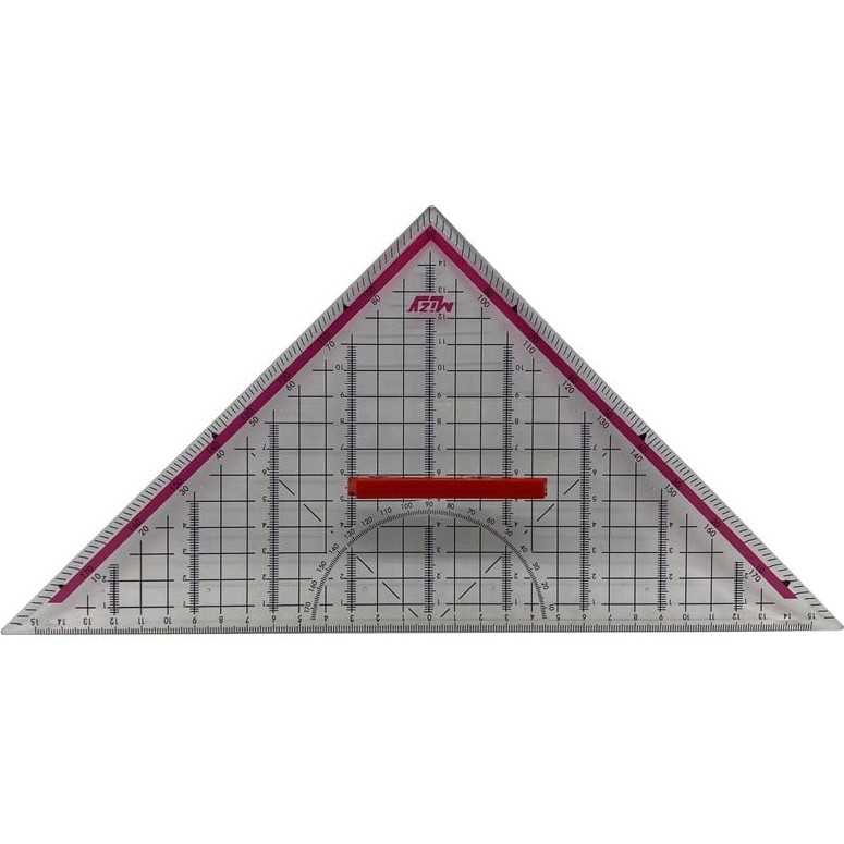 Mizy Geoderik Üçgen Cetvel 32cm (Kutulu) / TR-500 Dikiş Makinesi Aksesuarları Fiyatı