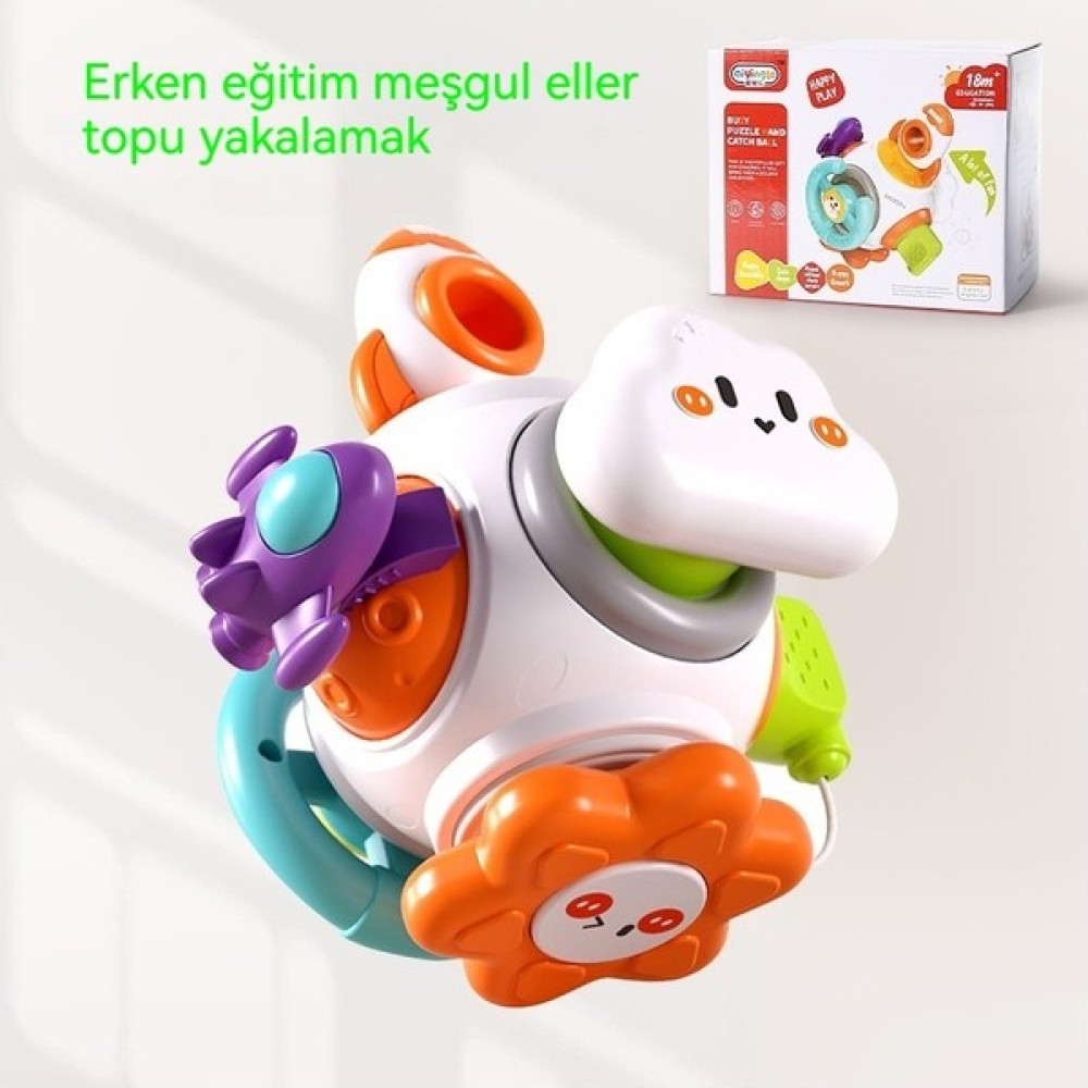 Mj Altı Taraflı Dönen Top Yakalama Kutusu Bulmacasıyla Bebeğinizi Meşgul Edin (Yurt Dışından) - Beyaz Oto Boyaları Fiyatı