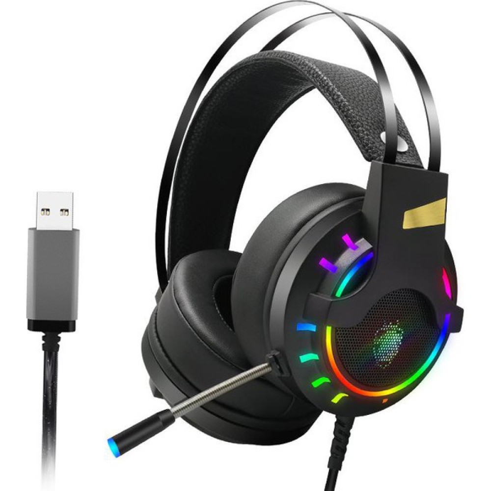 Mj Tech Titan-K3 Rgb 7.1 Surround USB Mikrofonlu Oyuncu Kulaklığı Profesyonel Kulaklık Kulak Üstü Kulaklık Fiyatı