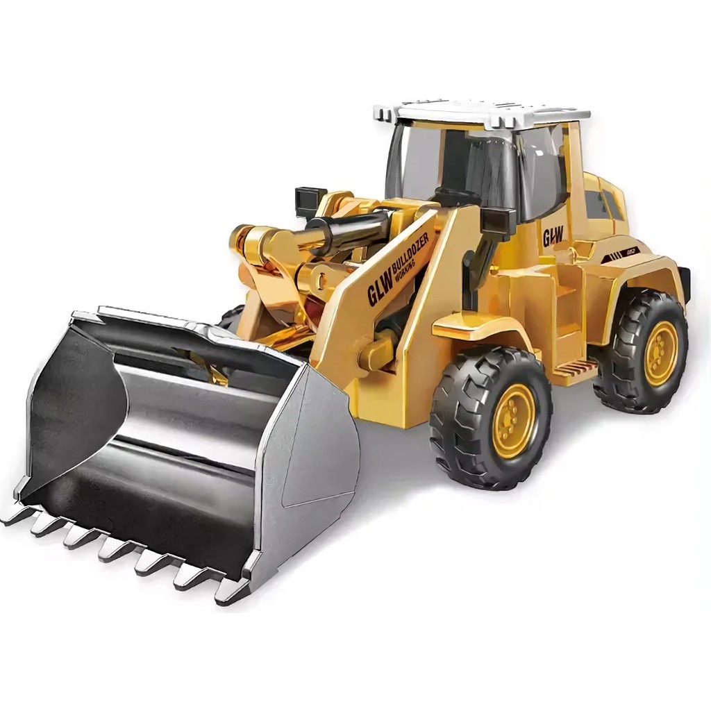 Mj Toys Diecast Oyuncak Kepçe Metal Inşaat Araçları Hareketli Oyuncak Model Kepçe Kutulu Buldozer Anne Bebek Oyuncak Fiyatı