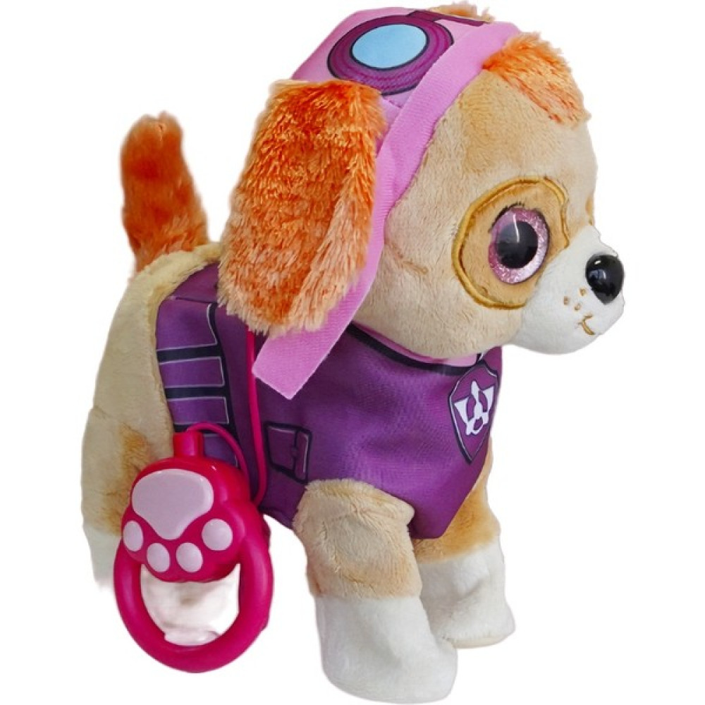 Mj Toys Paw Patrol Köpek Yürüyen, Havlayan Müzikli Tasmalı Kumandalı Peluş Oyuncak - 07-Pembe Peluş Oyuncaklar Fiyatı