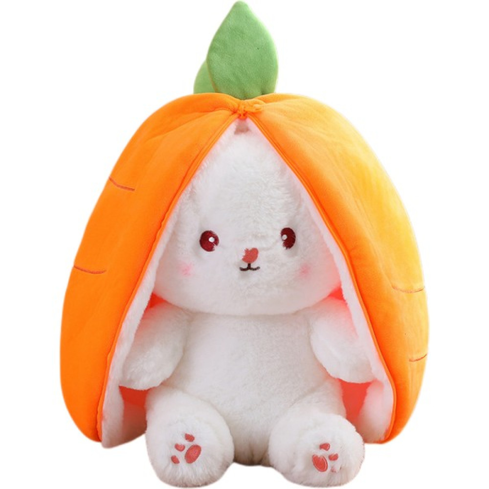 Mj Toys Peluş Çilek Tavşan 50 cm Peluş Oyuncak Peluş Tavşan Fermuarlı Sevgiliye Özel Hediyelik Turuncu Peluş Oyuncaklar Fiyatı