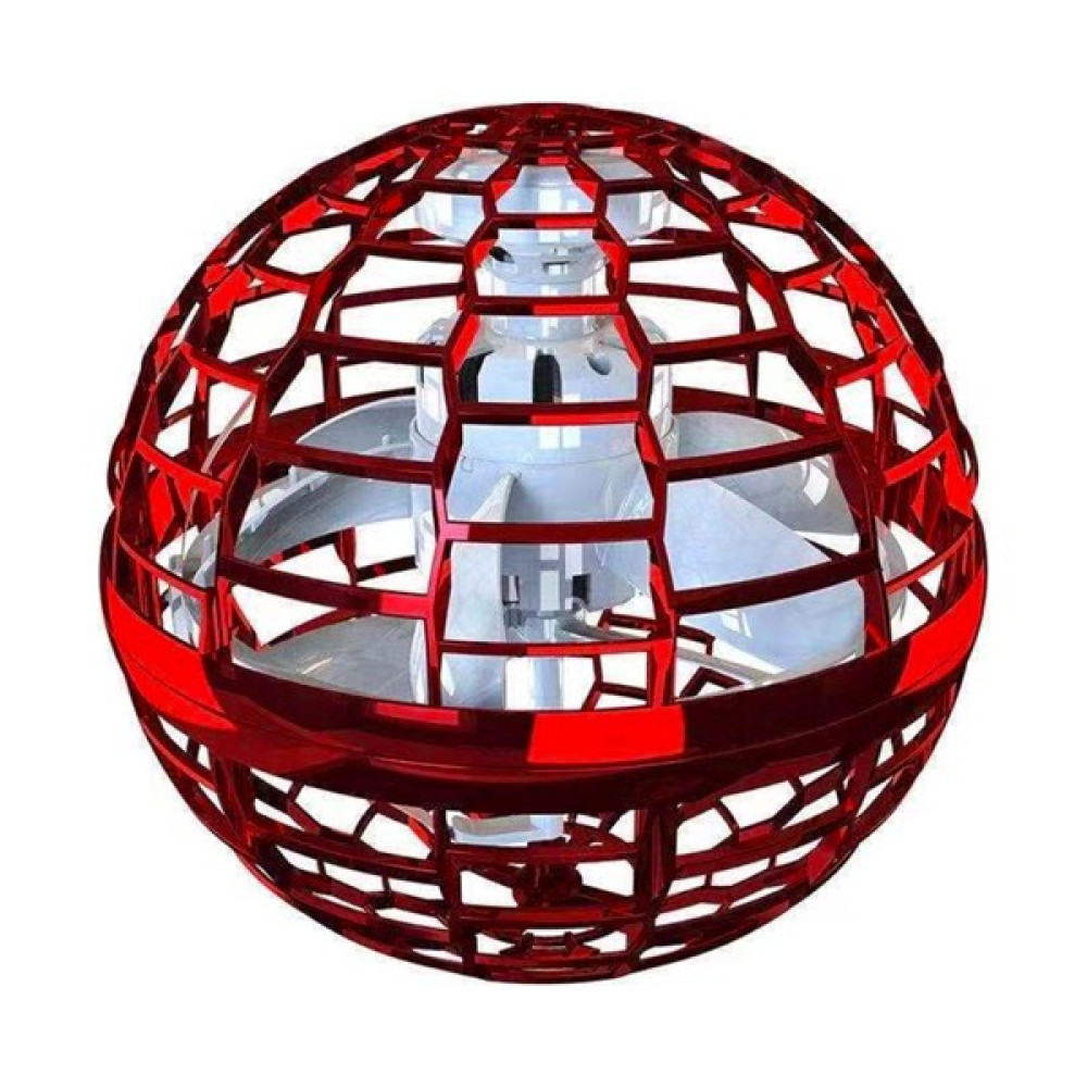 Mj Toys Pro Uçan LED Işıklı Top El Kontrollü Drone Helikopter Drone Top - Kırmızı RC Araçlar ve Aksesuarları Fiyatı