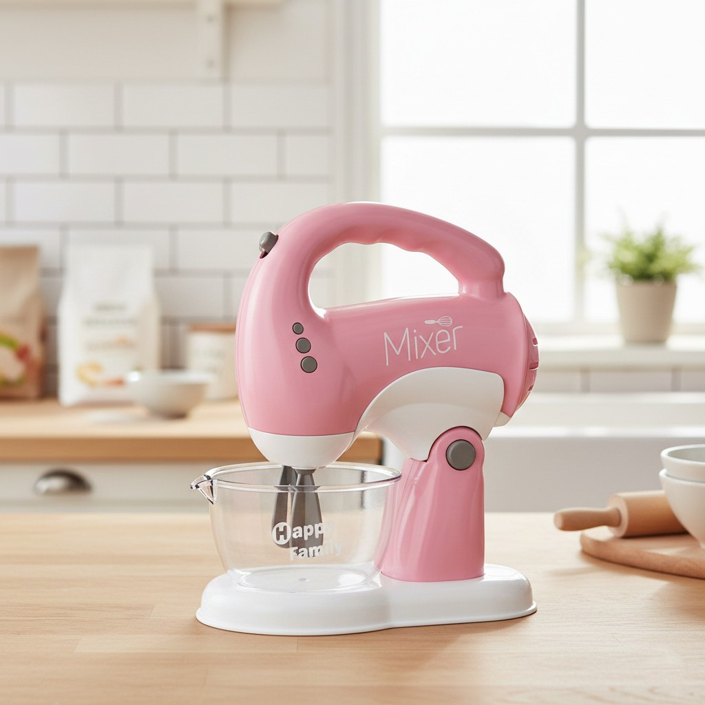 Mj Toys Sesli Işıklı Pilli 360 Derece Dönen Full Fonksiyon Mikser- Pilli Mixer Oyuncak Mikser Hamur Makinesi Anne Bebek Oyuncak Fiyatı