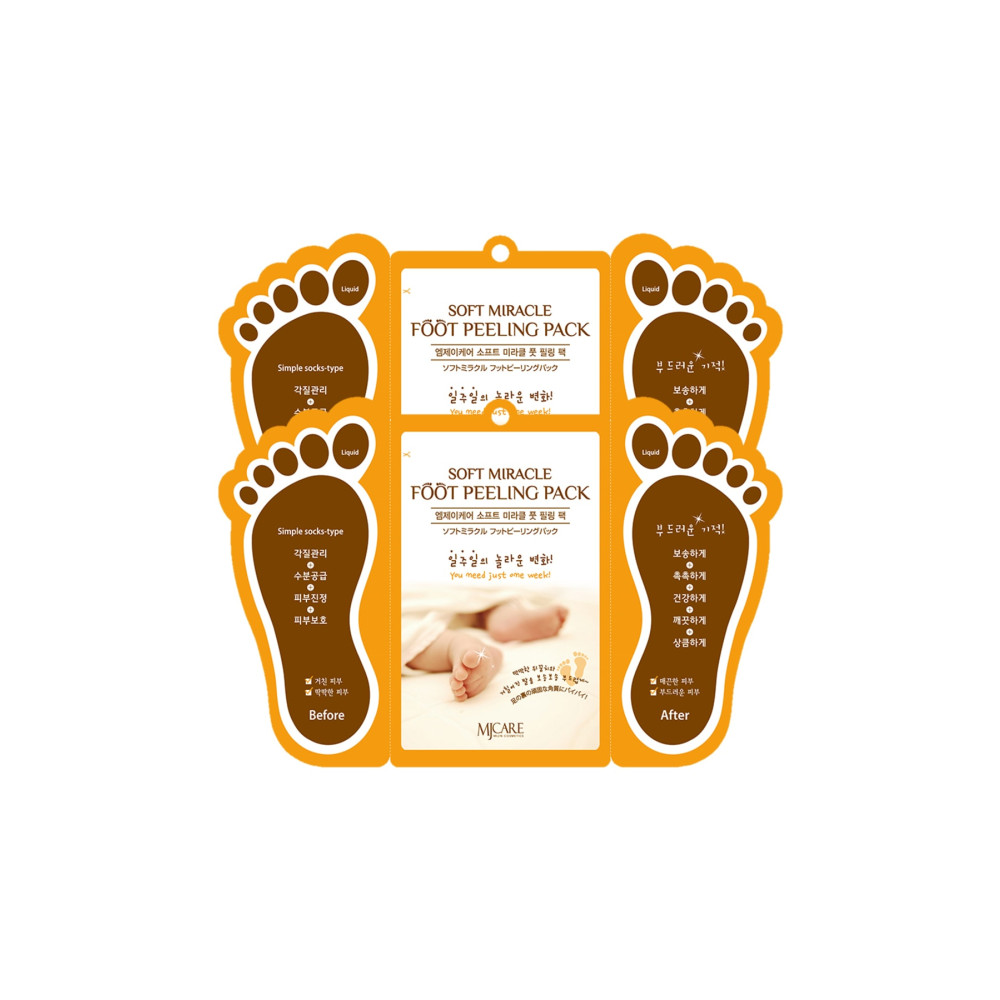 Mjcare Miracle Foot Peeling Pack - Çorap Tipi Ayak Peeling Maskesi 2li Ayak Bakımı Fiyatı