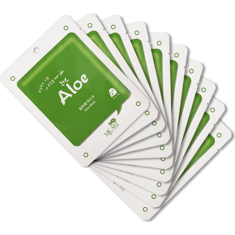 Mjcare On Aloe Mask - Aloe Vera Özlü Yüz Maskesi 10'lu Maskeler Fiyatı