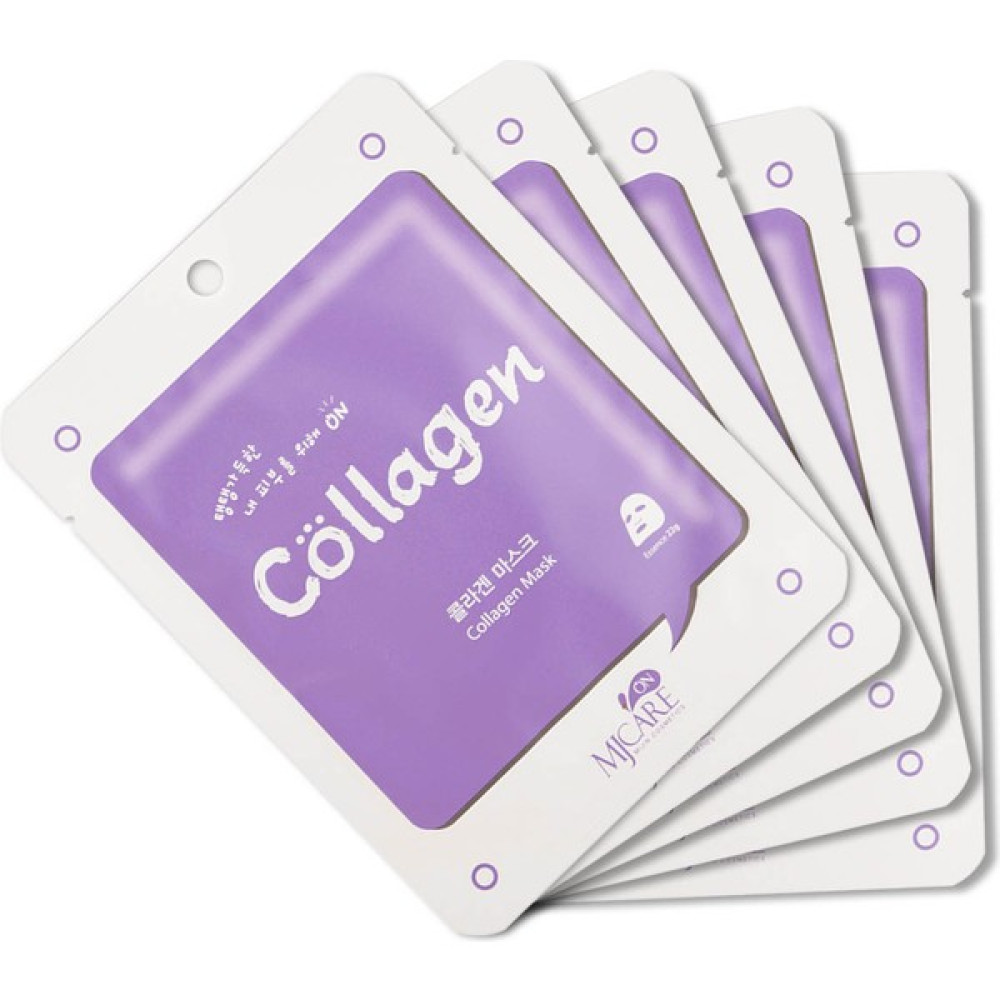 Mjcare On Collagen Mask - Özlü Yüz Maskesi 5'li Maskeler Fiyatı