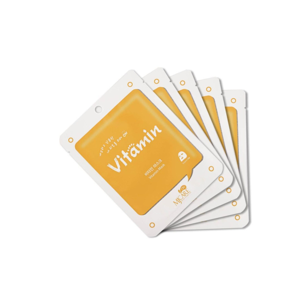 Mjcare On Vitamin Mask Vitaminli Yüz Maskesi 5li Cilt ve Yüz Bakımı Fiyatı