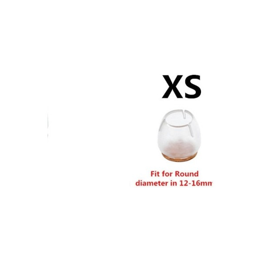 Mjixxoo 4 Boyutu 16PCS Şeffaf Silikon Sandalye Bacak Mobilya Bacaklar Kapaklar Ayaklar Pedleri Mobilya Masa Kapakları Kat Koruyucu Kayar Ayaklar Kap (Yurt Dışından) - XS Oto Boyaları Fiyatı