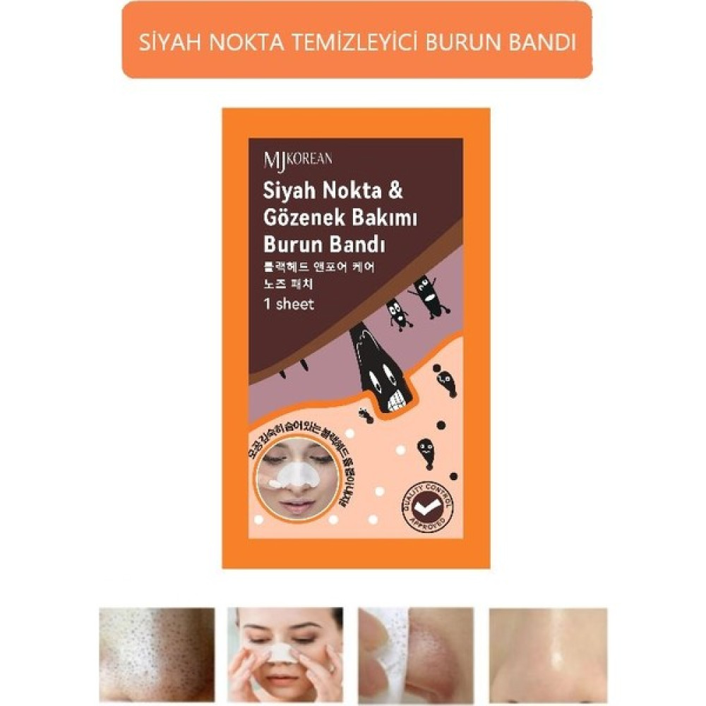 Mjkorean Siyah Nokta ve Gözenek Temizleyici Burun Bandı Mjkoreannosepack - TEK RENK Akne ve Sivilce Bakımı Fiyatı