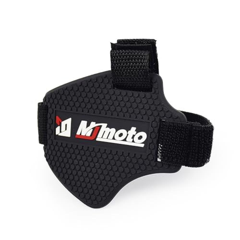 mjmoto Motorcycle Motorbike shift Pad, Shoe Boot Cover Protector, Useful Gear Shifter Gear Accessories