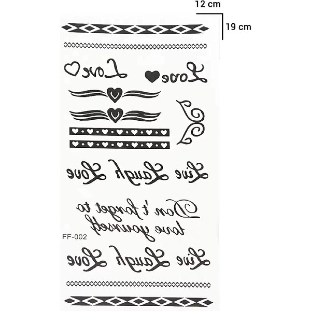 Mk Hobi Evimm Yazılı Ve Şekilli Geçici Dövme Tattoo Oto Boyaları Fiyatı