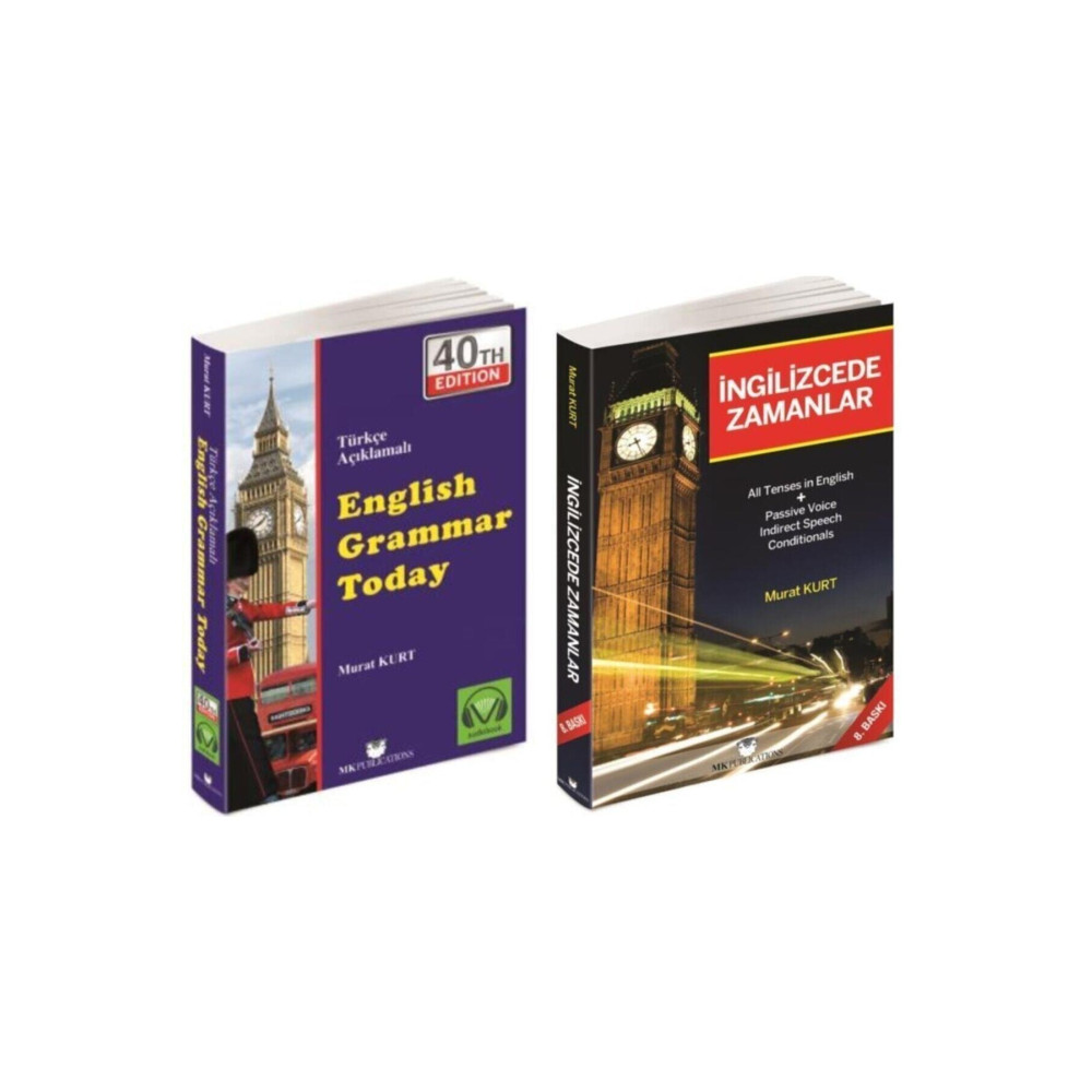 MK Publications English Grammar Today - Ingilizcede Zamanlar - Murat Kurt - Ingilizce Gramer Set - Yabancı Dil Kitapları Fiyatı