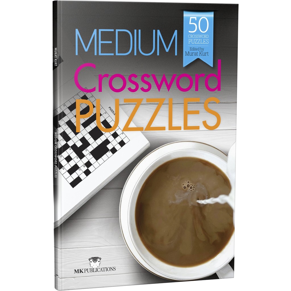 MK Publications Medium Crossword Puzzles - İngilizce Kare Bulmacalar (Orta Seviye) Anne Bebek Oyuncak Fiyatı