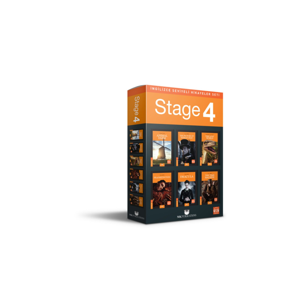 MK Publications Stage-4 Ingilizce Hikaye Seti 6 Kitap Karekod Dinlemeli Yabancı Dil Roman ve Öyküler Fiyatı