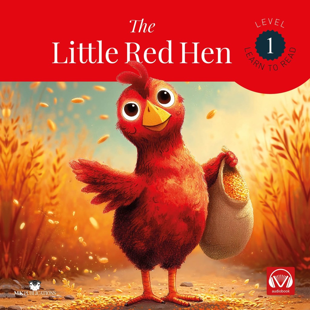 MK Publications The Little Red Hen - Level 1 - Ingilizce Hikaye Yabancı Dil Roman ve Öyküler Fiyatı