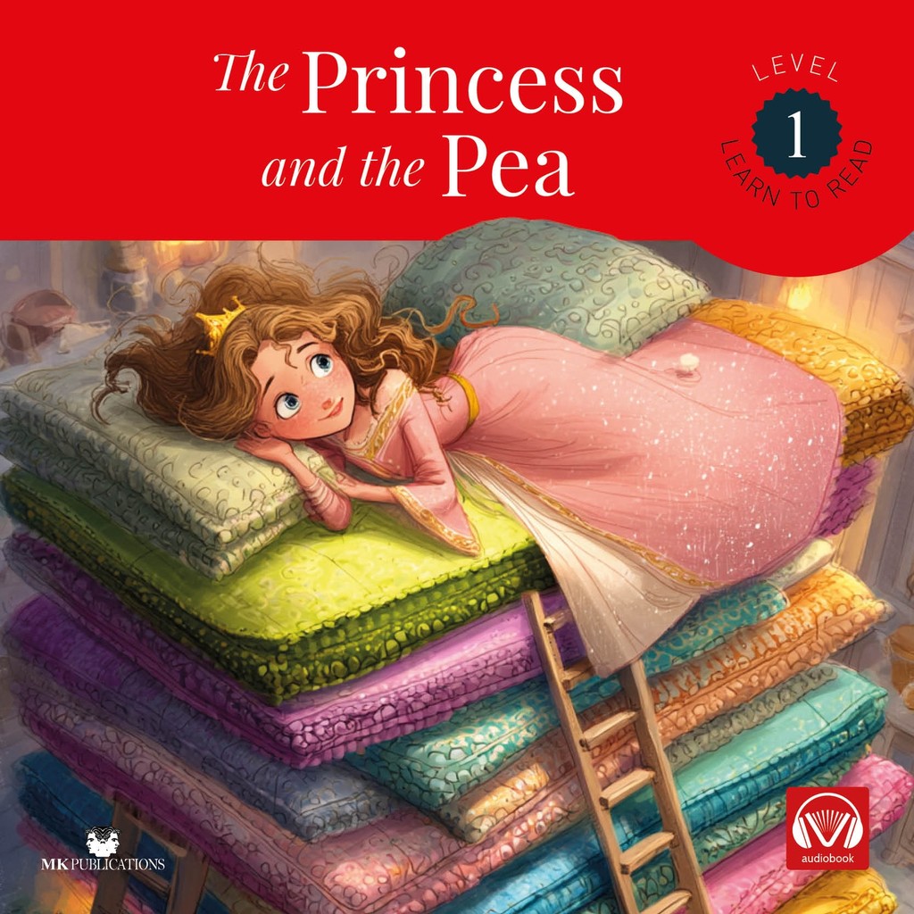 MK Publications The Princess And The Pea - Level 1 - Ingilizce Hikaye - Hans Christian Andersen Yabancı Dil Roman ve Öyküler Fiyatı
