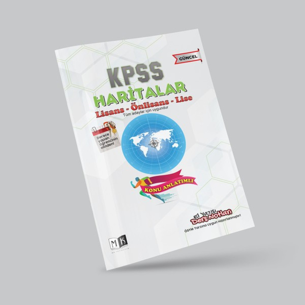 MK Yayıncılık 2024 KPSS Coğrafya Haritalar El Çizimi Ders Notları Kitabı Ders Sınav Kitapları Fiyatı
