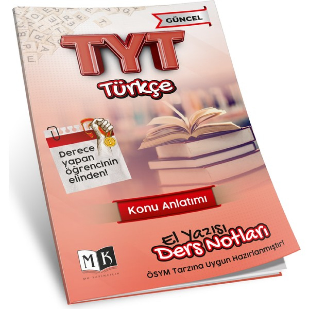 MK Yayıncılık TYT 2024 Türkçe El Yazısı Ders Notları Kitabı Temel Yeterlilik Testi (TYT) Fiyatı