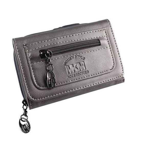 MKM FÖZ00922 Gri Kadın Cüzdan