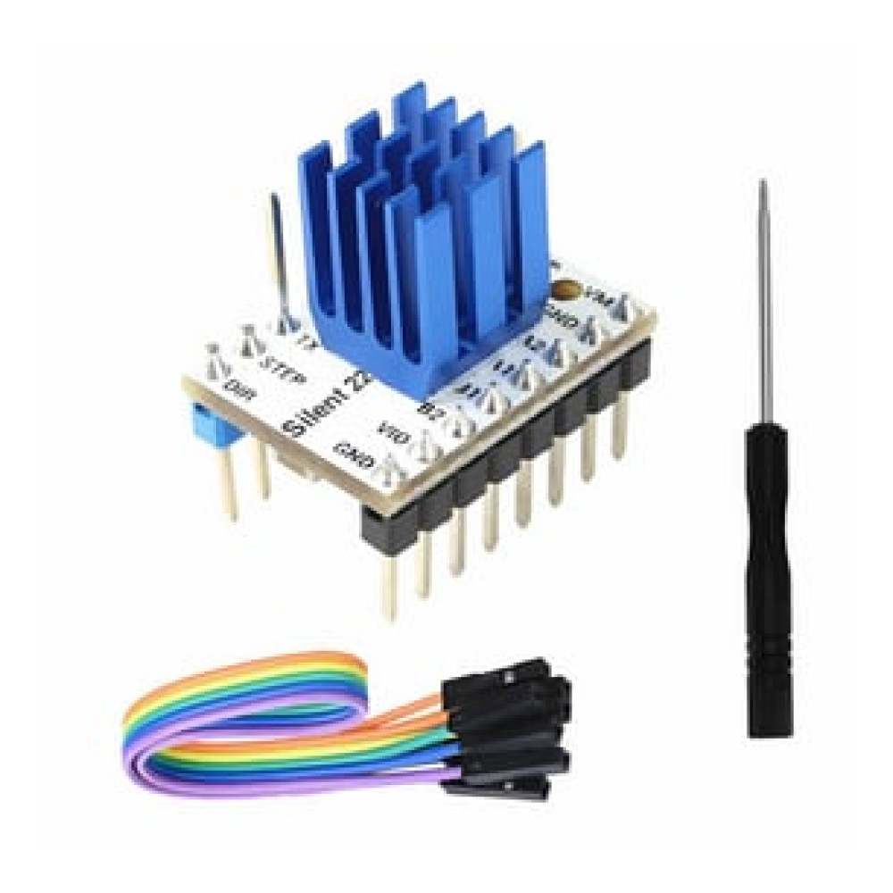 MKS Trinamic TMC2209 V2.0 Step Motor Sürücü Soğutuculu MakerBase 1/256 Step 1.7A CNC 3D Yazıcı Yazıcılar Fiyatı