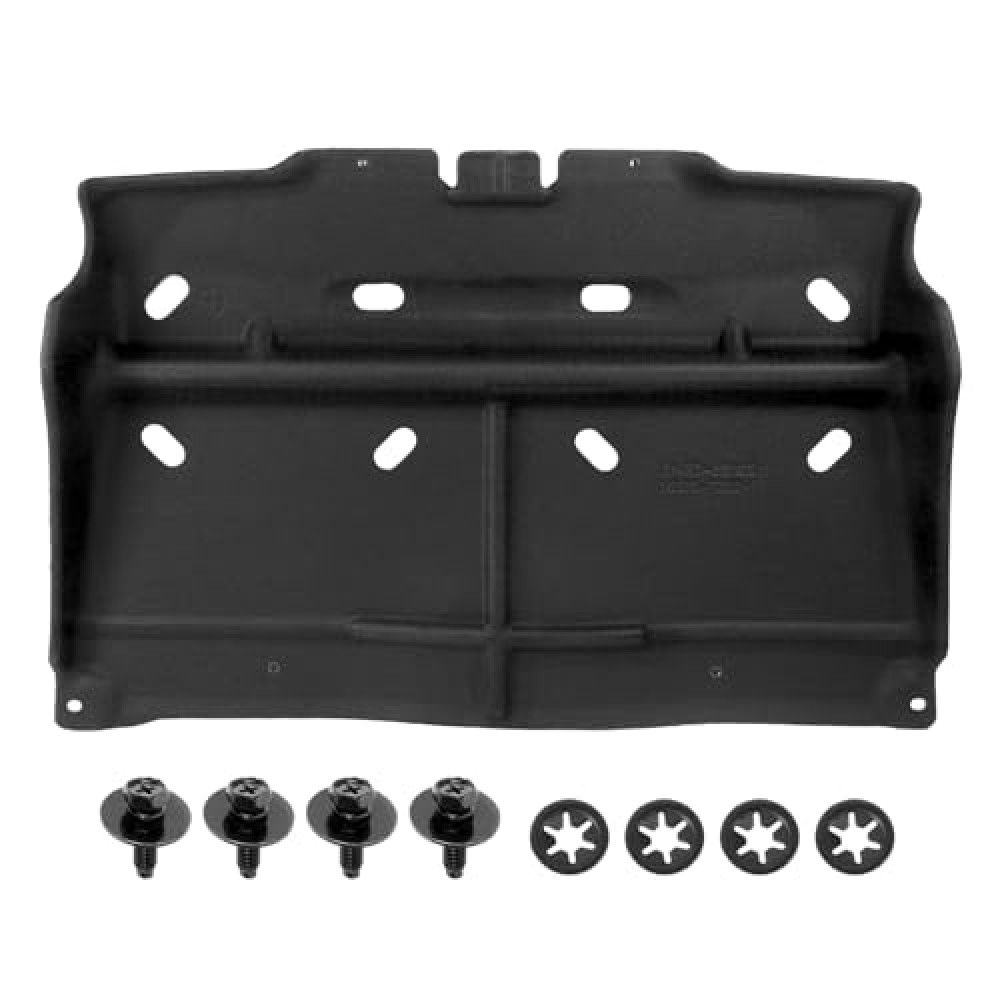 ML3Z-7222-D Splash Panel Shield Under Diaper Compatible with Ford F150 2015 2016 2017 2018 2019 2020 with Gasoline Engine/Not Fit Raptor Model/Not Fit 3.0L Diesel