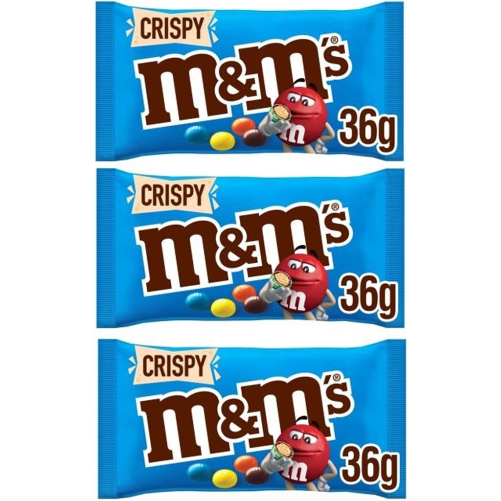 M&m Crispy 36 gr 3 Adet Çikolata ve Gofret Fiyatı
