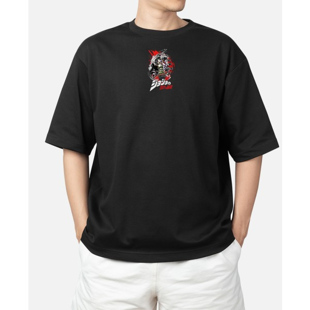 MMC Weddey-Xl Oversize Jojo's Bizarre Adventure Fists Erkek T-shirt Fiyatı
