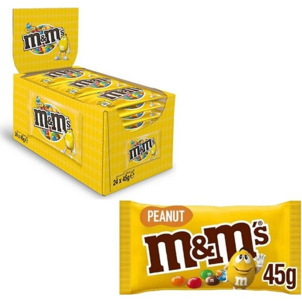 M&M's M&ms Fıstıklı 24 x 45 gr Çikolata ve Gofret Fiyatı