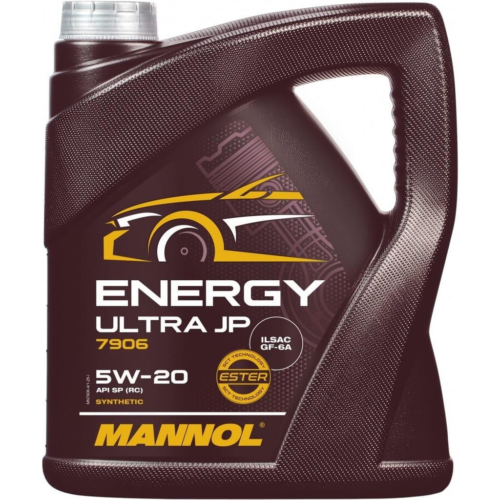 Mn7906-4 Mannol Energy Ultra Jp Ilsac Gf-5 5W-20 4 L Motor Yağı (2024) Apı Sn Sae Motor Yağı & Katkıları Fiyatı