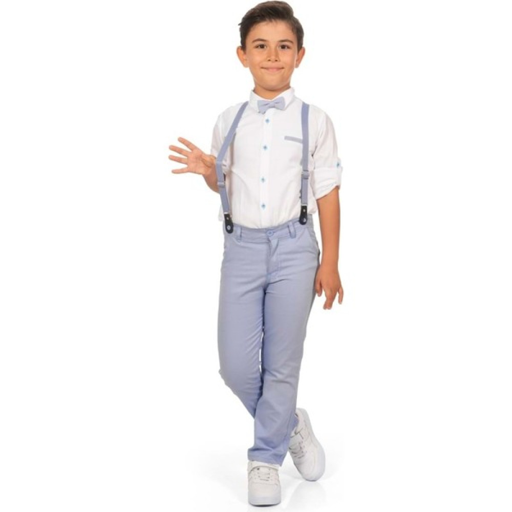 Mnk Baby & Kids Oxford Gömlek Uzun Pantolon Erkek Çocuk Takımı Erkek Çocuk Giyim Takımı Fiyatı