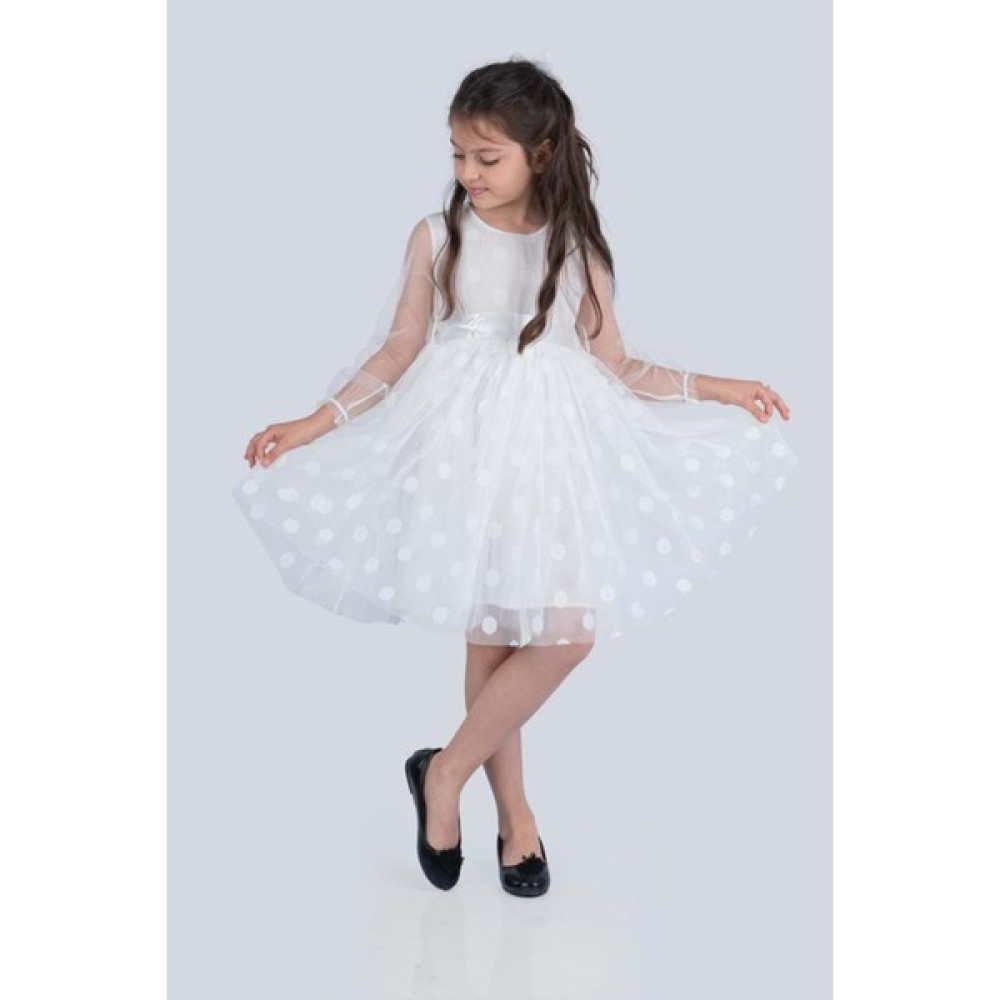 Mnk Baby & Kids Roza Dantel Tütü Kız Çocuk Abiye Elbise MNK0546 - Bebe Mavi - 5 Yaş Kız Çocuk Elbise Fiyatı