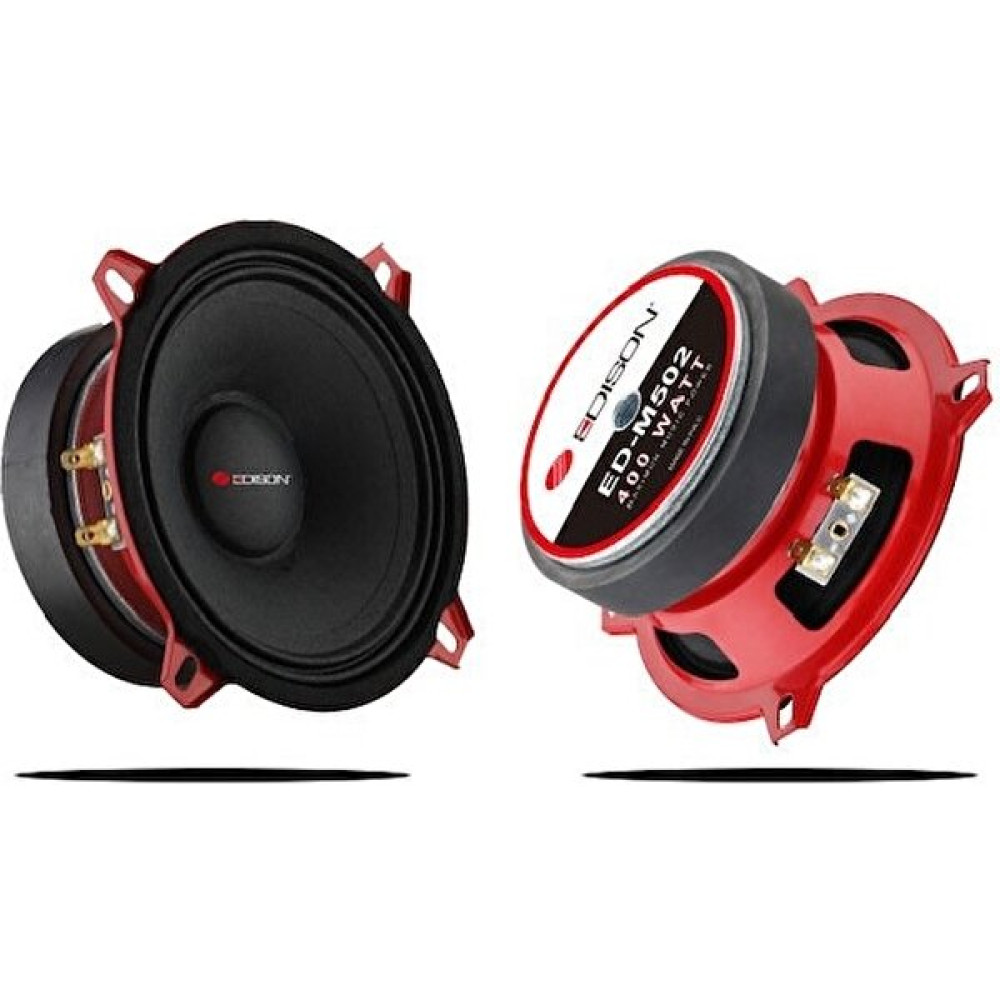 Mobass Edison Ed-M502 400 W 5.25" 13 Cm 89 Db 1.5" Vc 120 W Rms Midrange Oto Hoparlörleri & SubWoofer Fiyatı