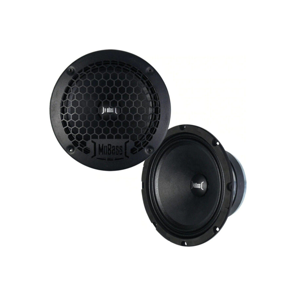 MOBASS Mb-8 20cm Midrange Hoparlör (çifti 500w 200rms) Oto Hoparlörleri & SubWoofer Fiyatı