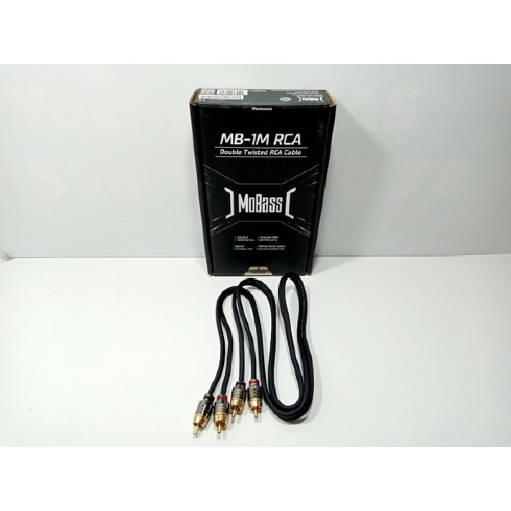 Mobass Ofc Rca Kablosu 1 Metre – Mobass Mb-1m Profesyonel %100 Bakır Amfi Rca Kablosu – 1 Metre Oto Hoparlörleri & SubWoofer Fiyatı