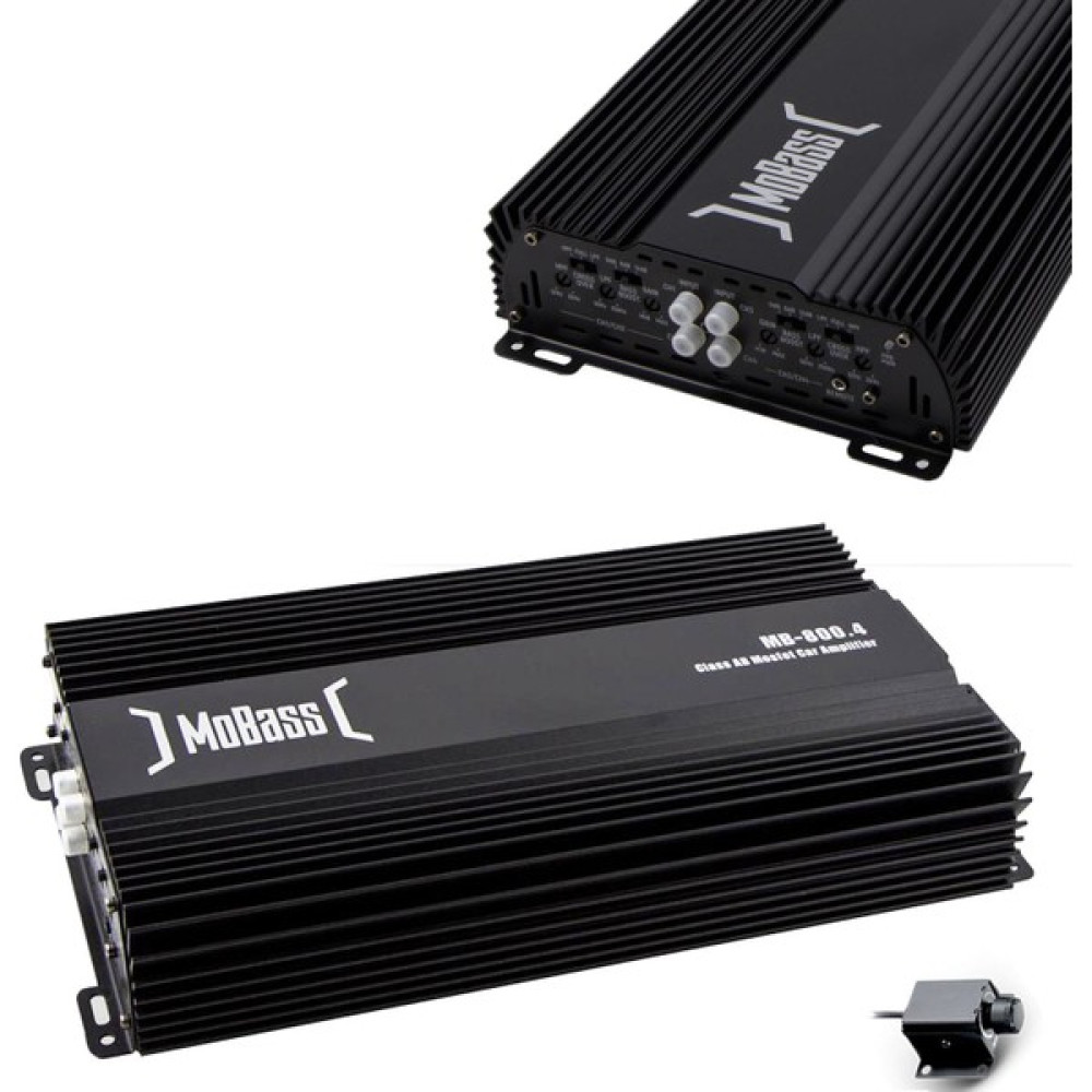 Mobass Oto Anfi 4000W 4 Kanal Mobass MB-800.4 Oto Görüntü Sistemleri Fiyatı